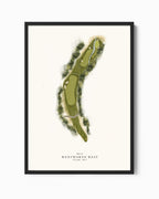 Custom Single Golf Hole Watercolour Illustration