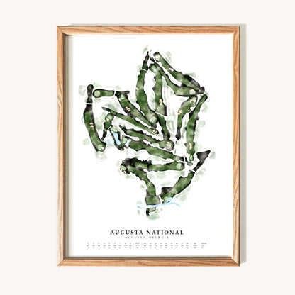 Augusta National Golf Course Print