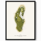 Custom Single Golf Hole Watercolour Illustration