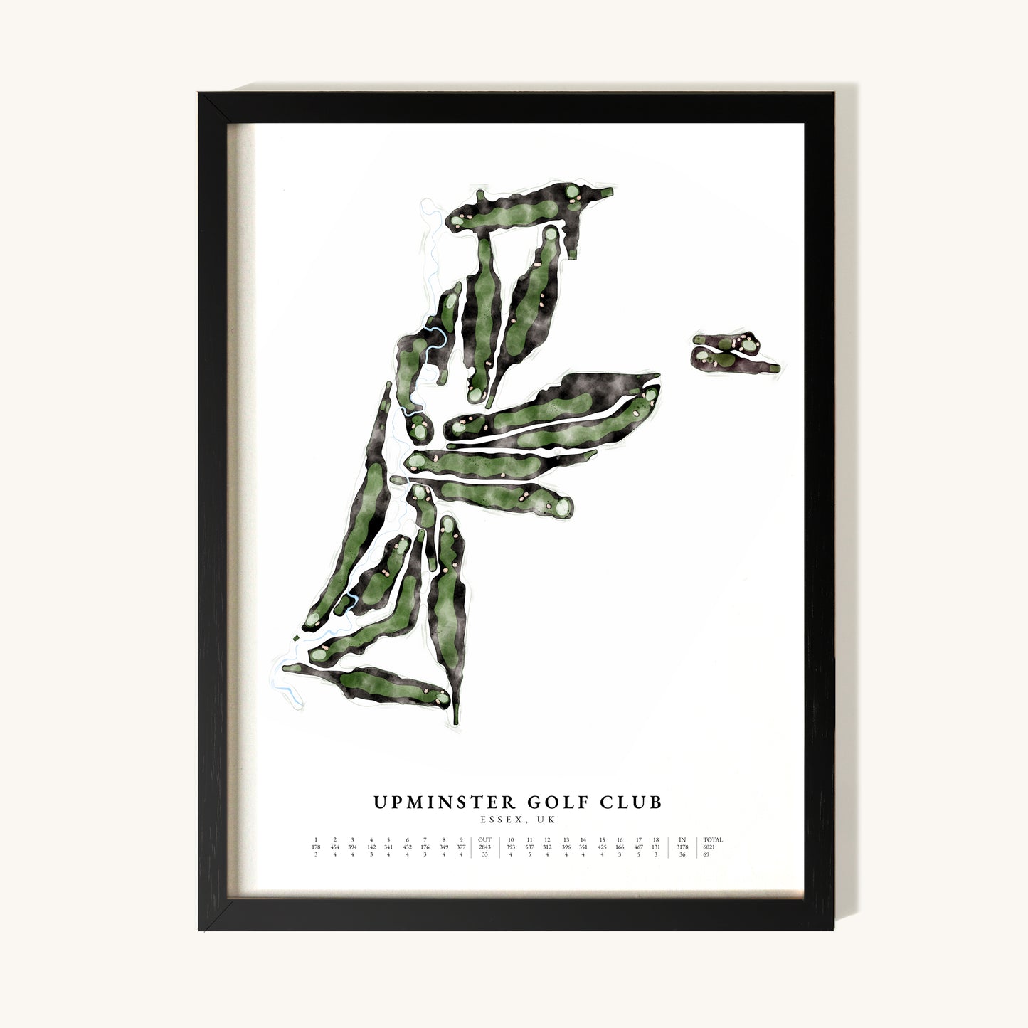 Upminster Golf Club Print