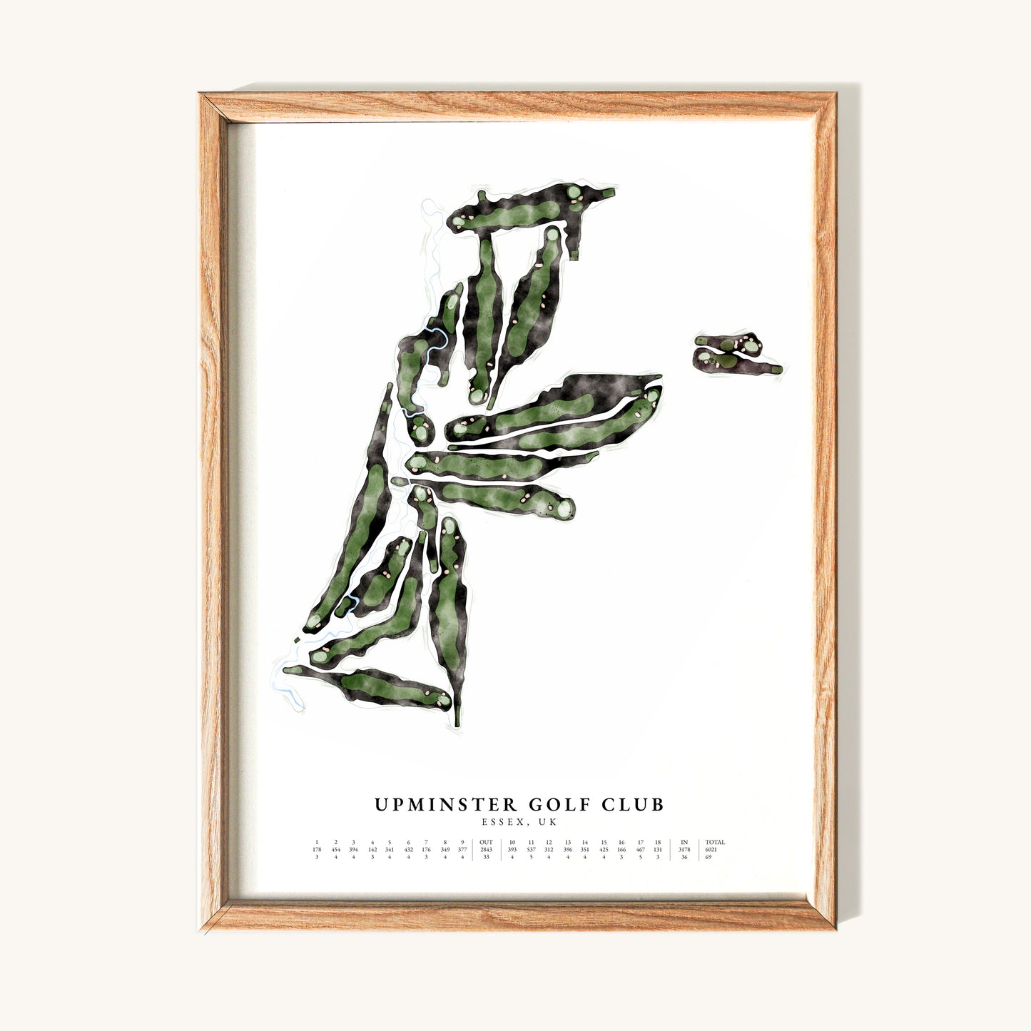 Upminster Golf Club Print