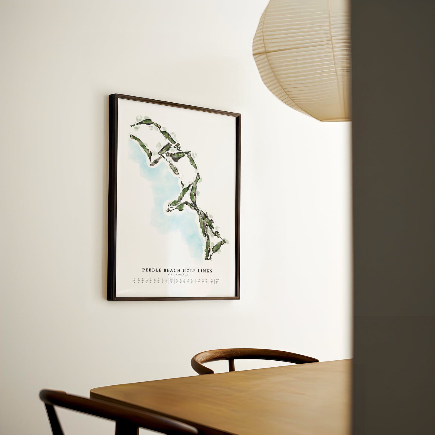 Pebble Beach Golf Course Print